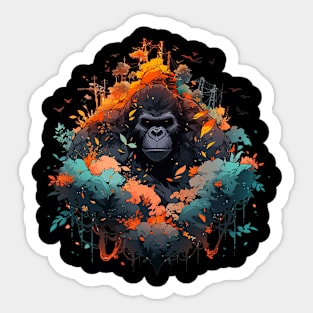 gorilla Sticker